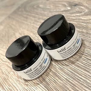 Belief The True Cream Aqua Bomb Moisturizer Deluxe Size Bundle 10ml/.33 oz each